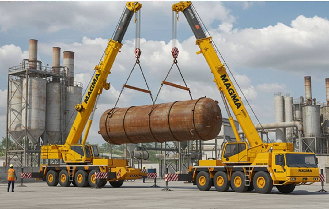 Dual-Crane Vessel Pick